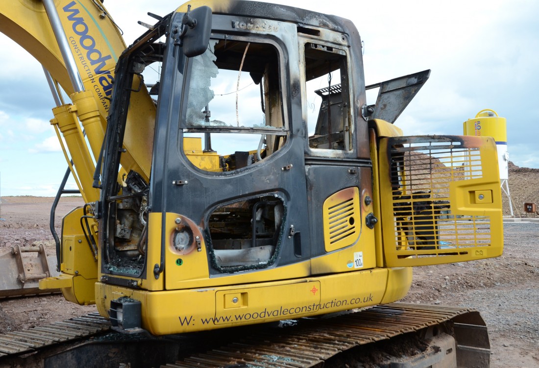 Plant machinery stolen, Edenbrack road, Omagh