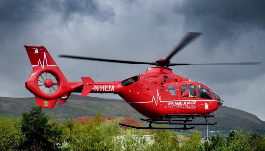 Two people taken to hospital after serious crash in Dromore