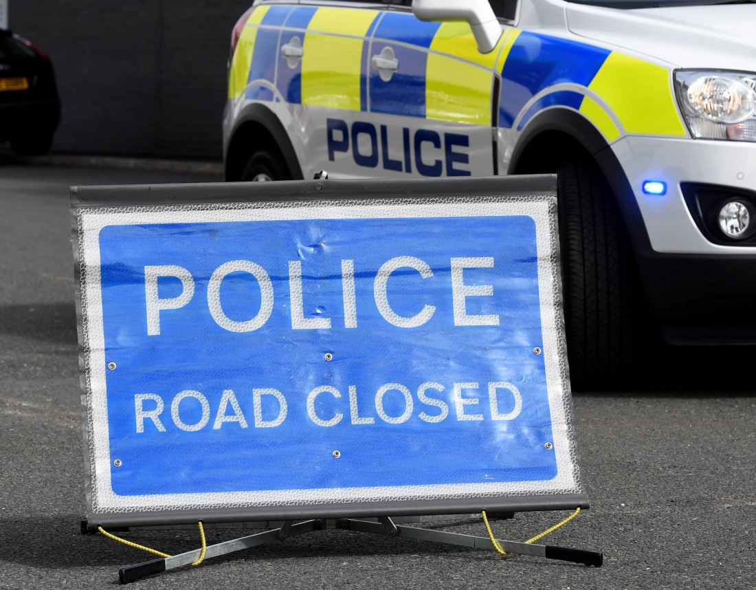 A5 Newtownstewart bypass closed due to collision