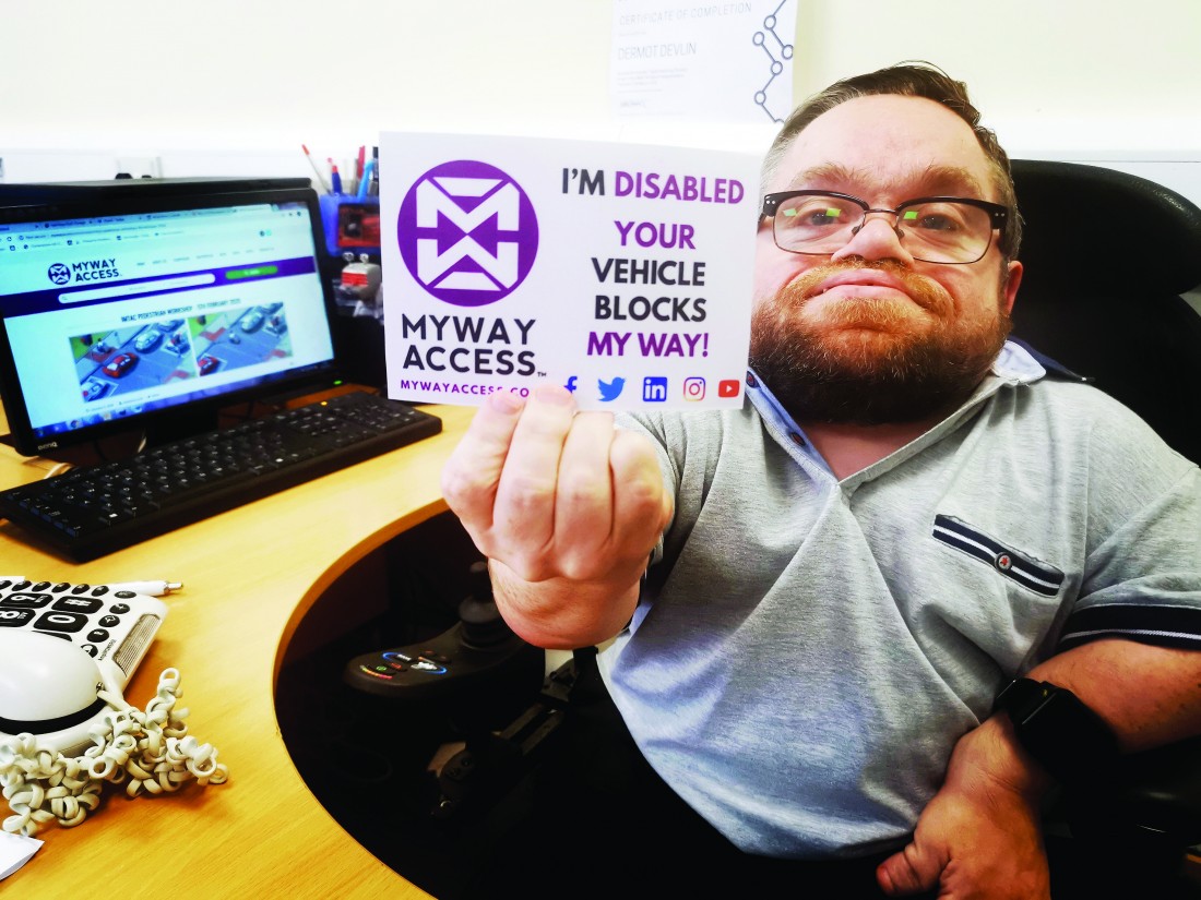 Dermot launches new campaign to highlight bad parking