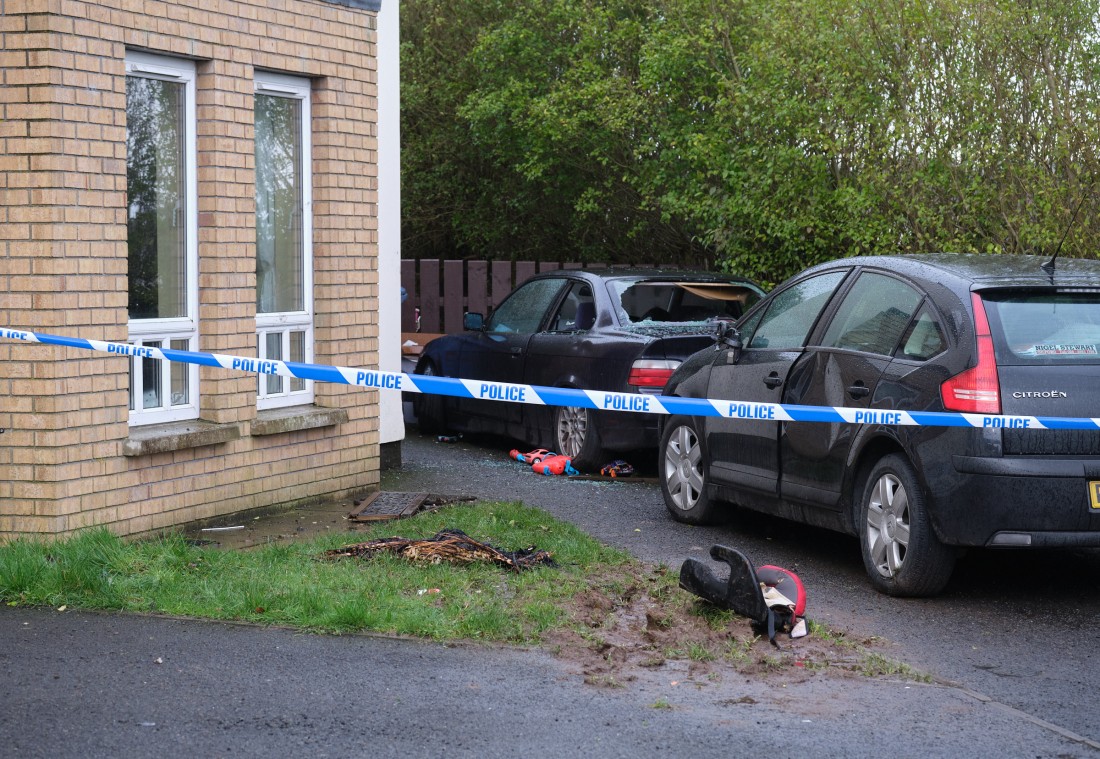 Latest: Teenager arrested over Dungannon petrol bombing