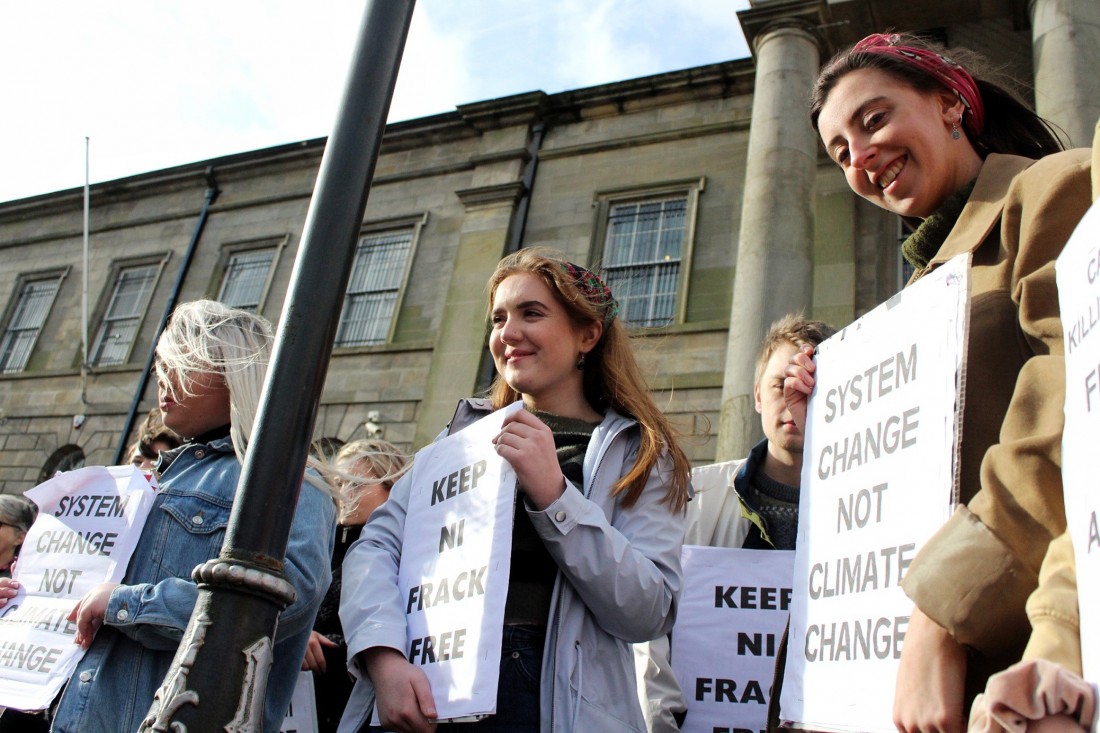 Students demand love for the environment