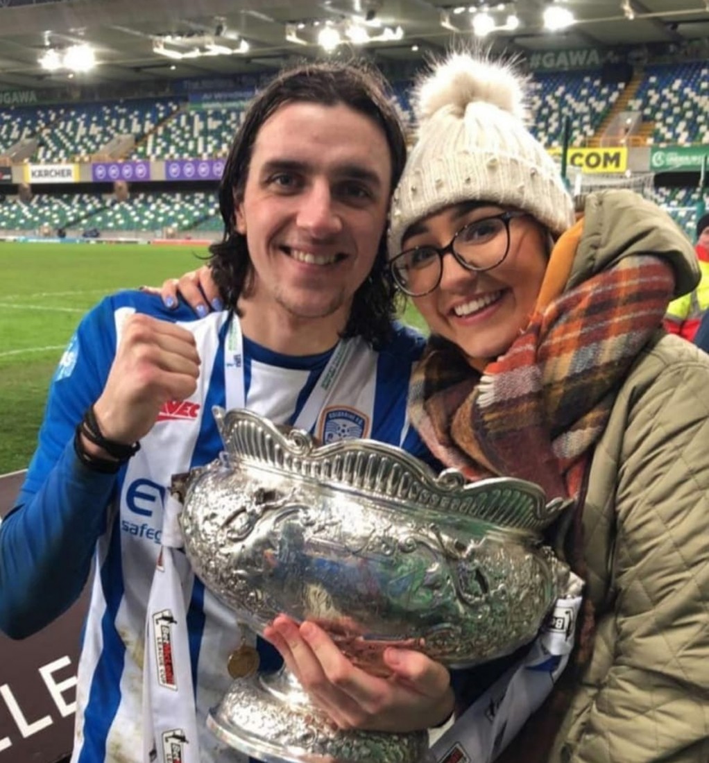 Glackin has special guest at birthday celebrations