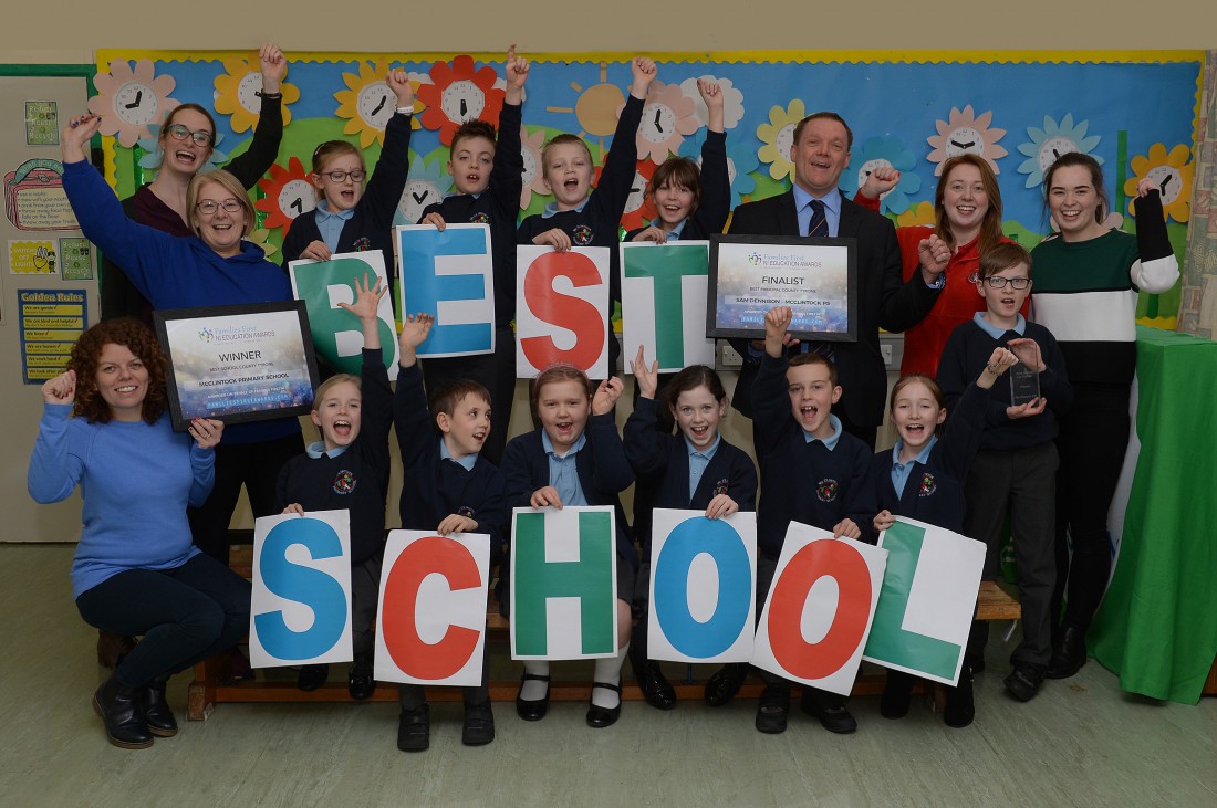 Seskinore primary is crowned ‘Best School’ in Tyrone
