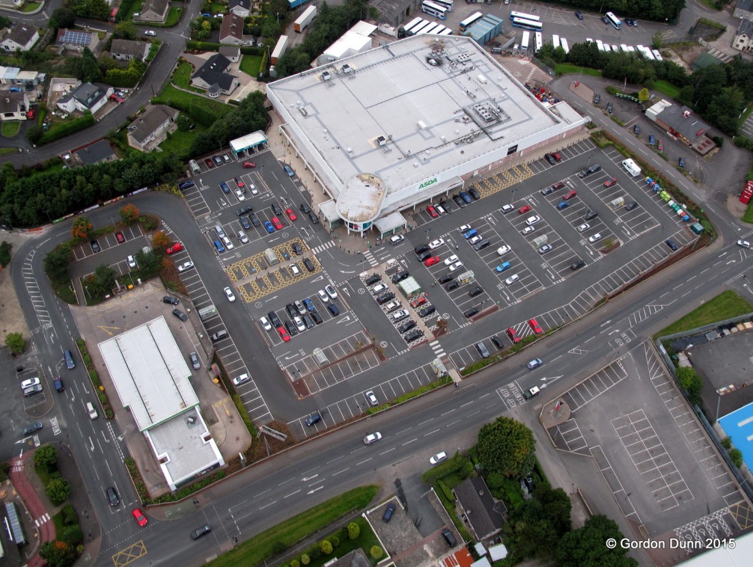 Asda stores implements social distancing measures