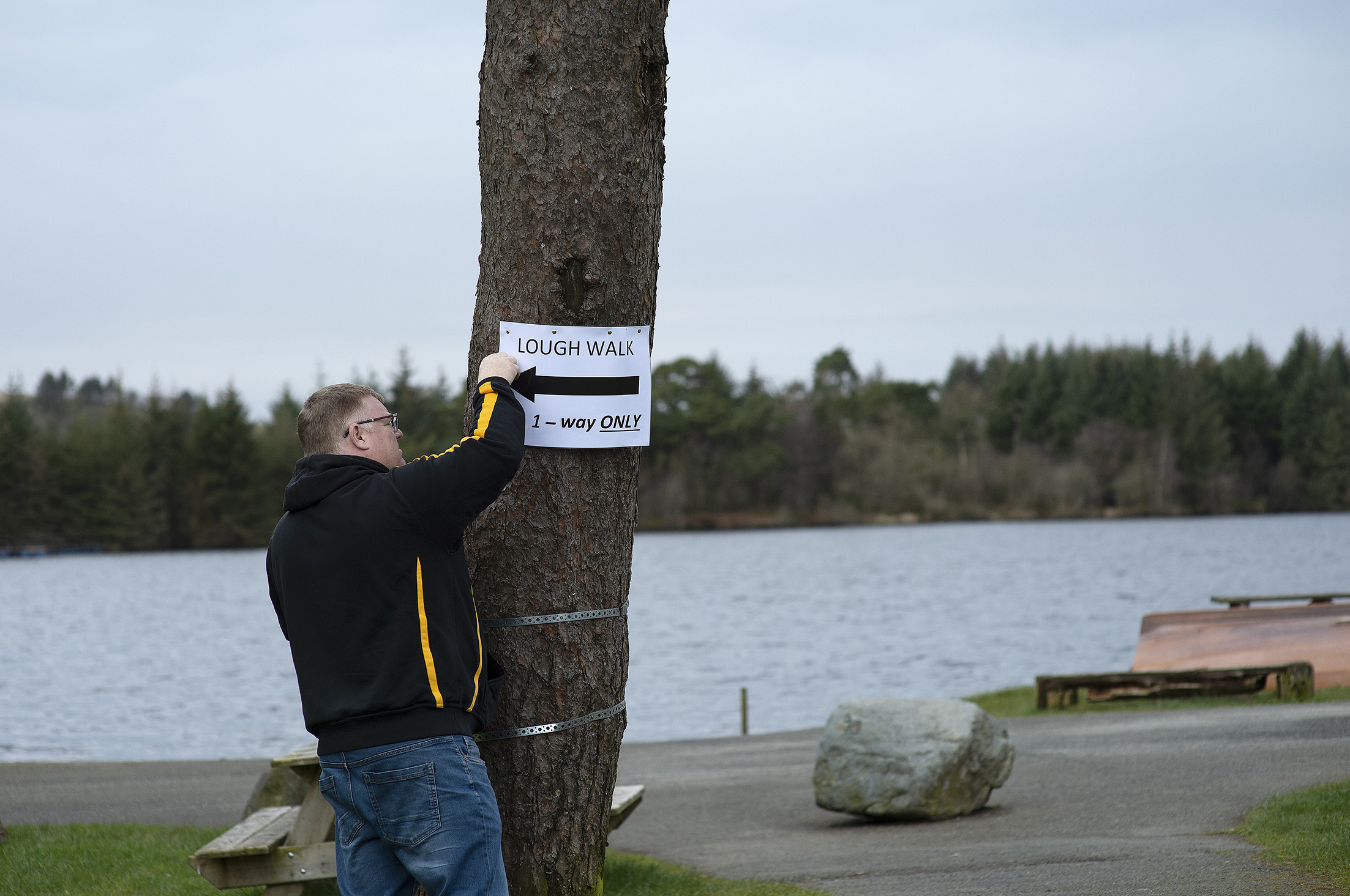 One system in place at Loughmacrory walk