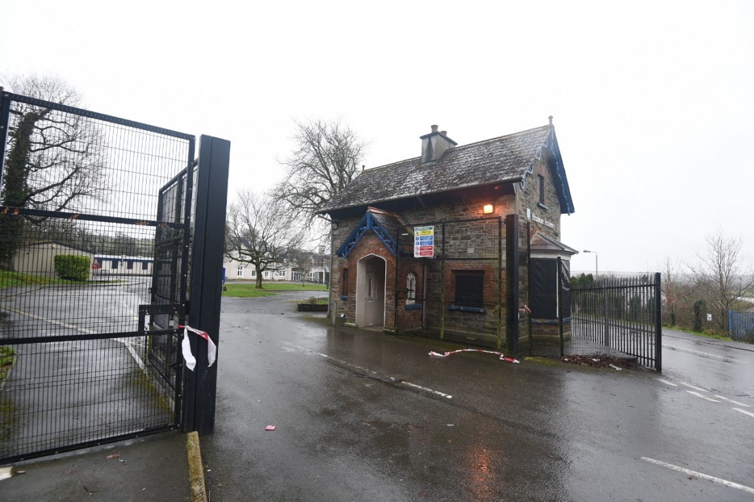 Arson attack at former school
