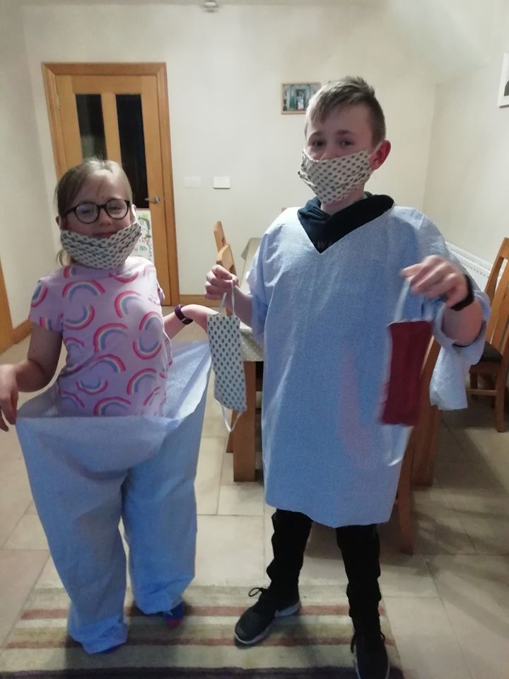 McClintock pupils helping healthcare key workers