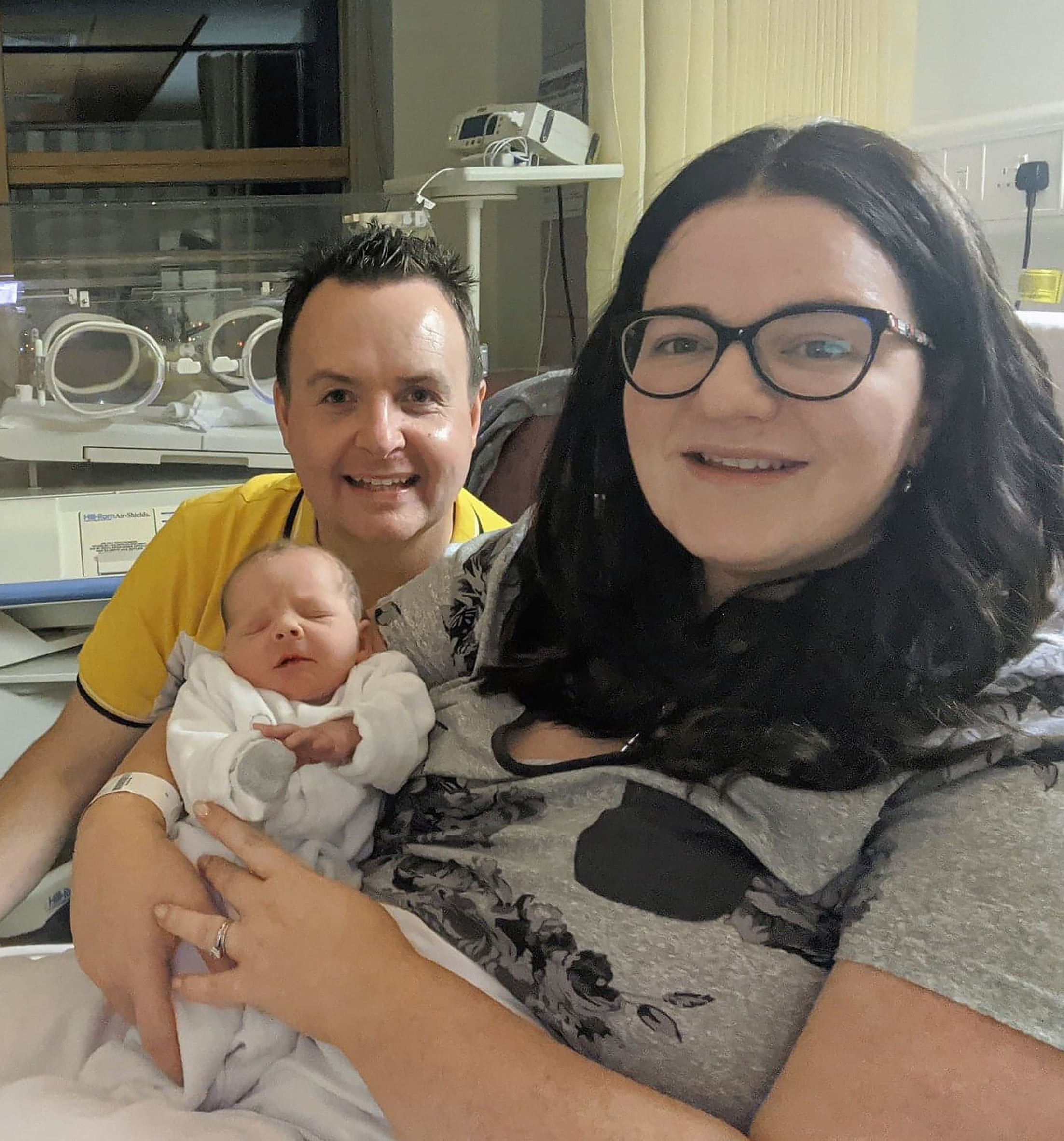 Grandparents still waiting to hold newborn