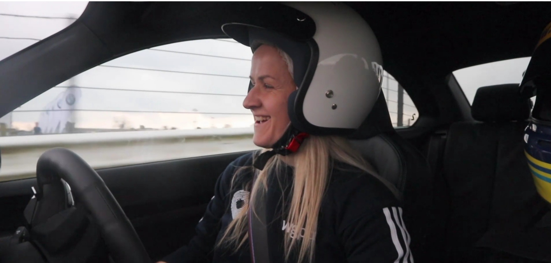 Ex-Tyrone star gets behind the wheel