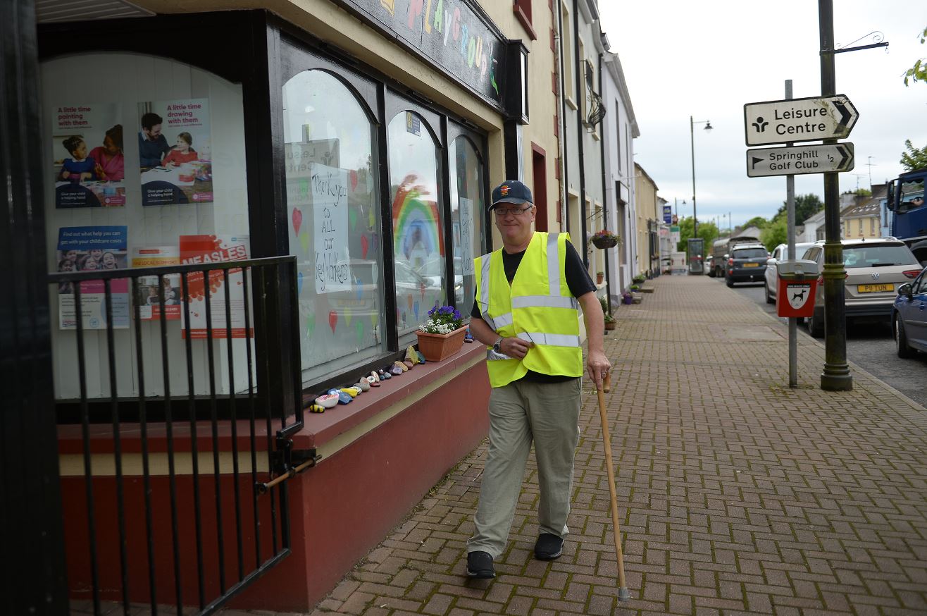 Philip’s walking challenge for brain injury charity