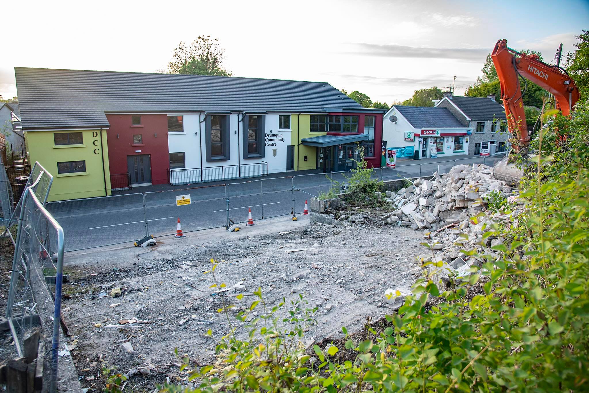 Bittersweet as Drumquin Handball Alley is demolished