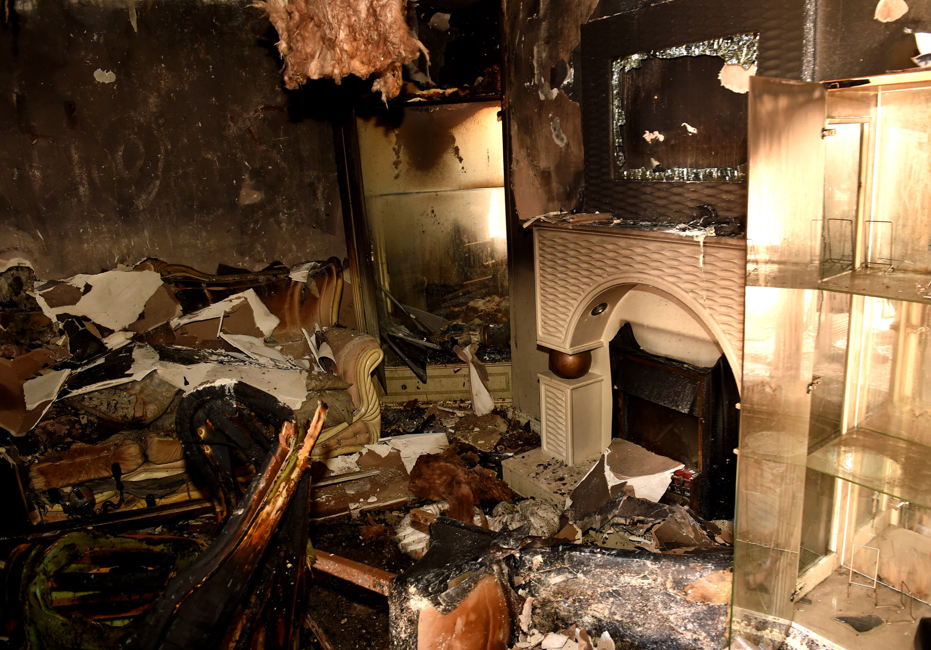 Men arrested after arson attack