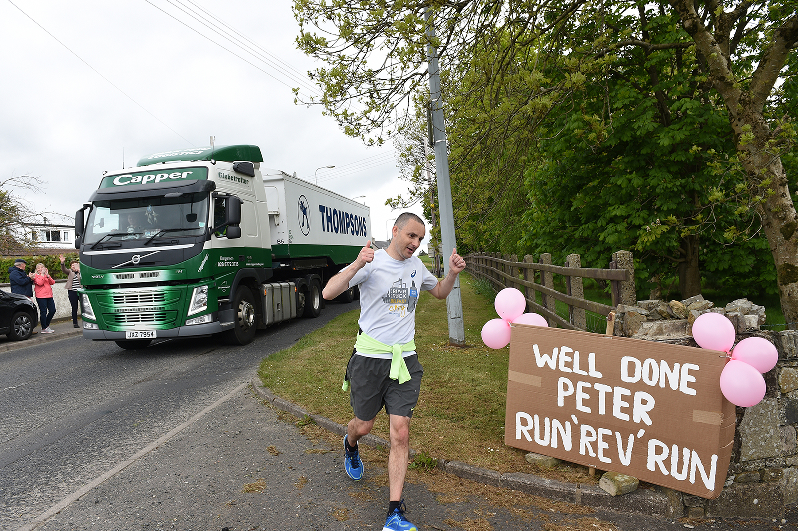 More than £4,000 raised in clergyman’s solo run