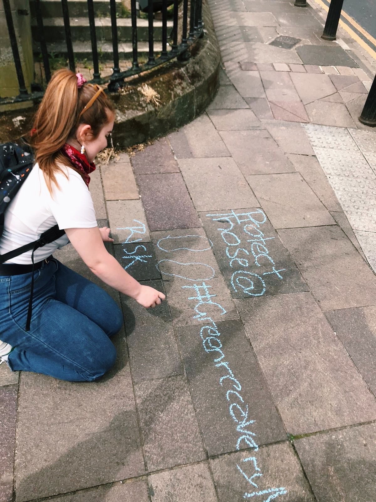 Young climate change activists make their mark in Omagh