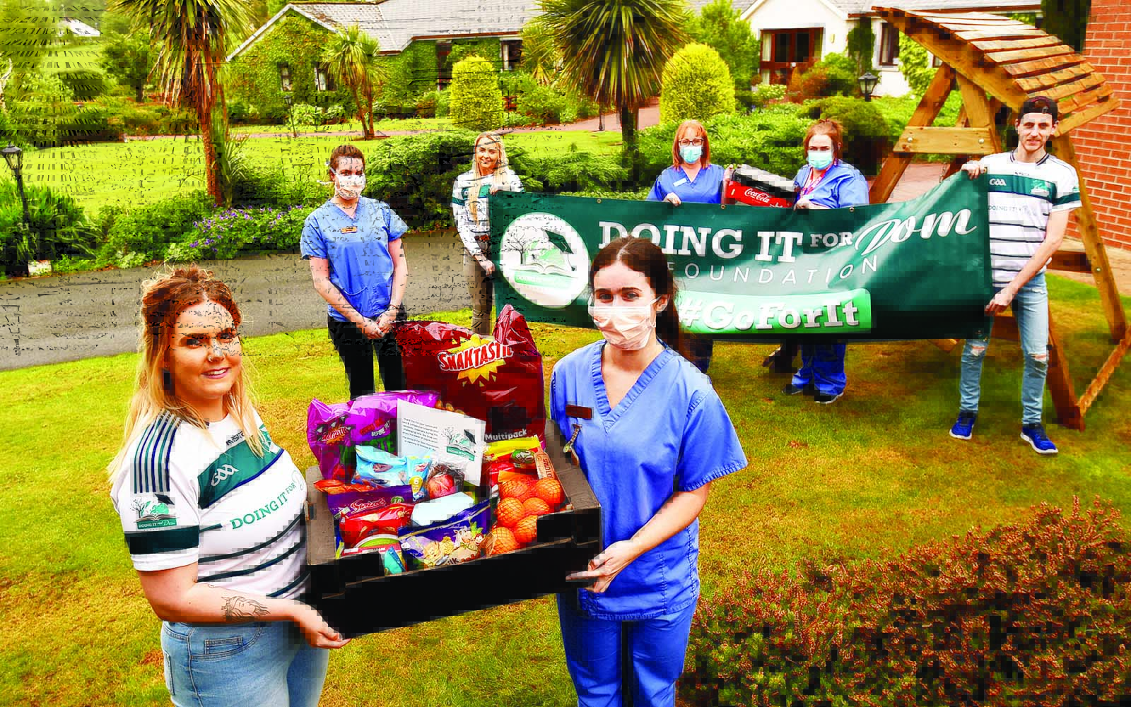 Hampers filled with treats bring smiles to local carers
