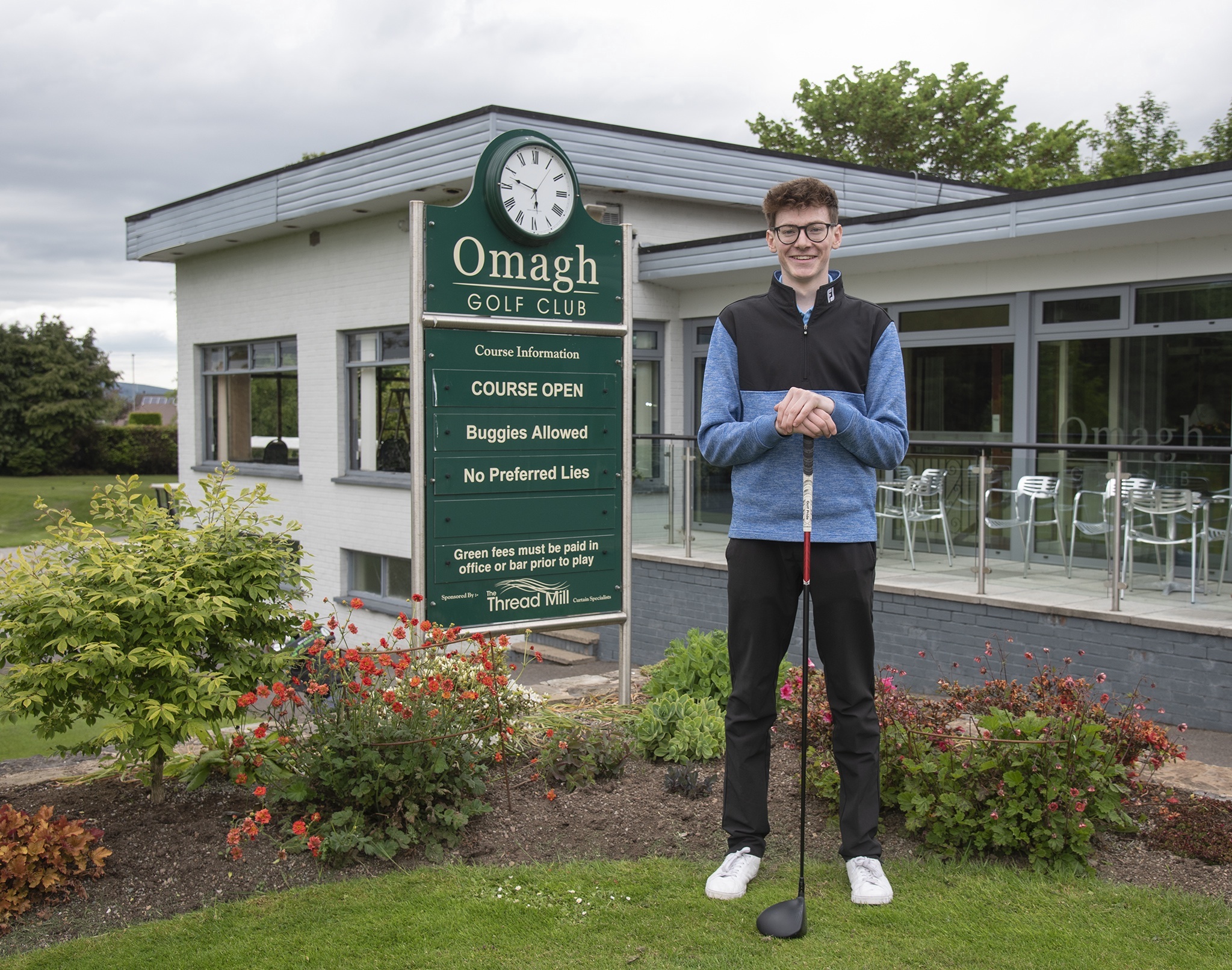 Hyland scores record-breaking 63 at Omagh