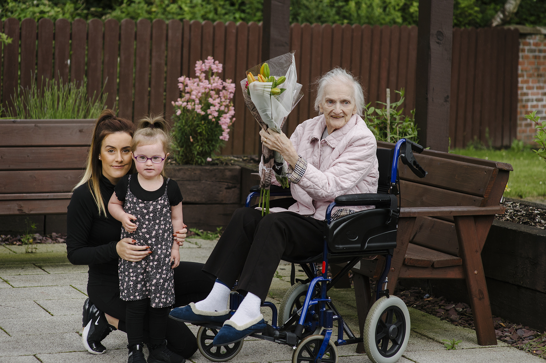 Huge relief for families allowed to visit loved ones