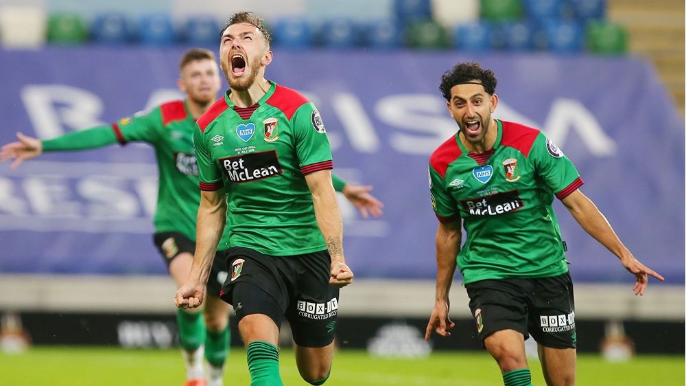 Glens confirm McDaid is making switch to rivals Linfield