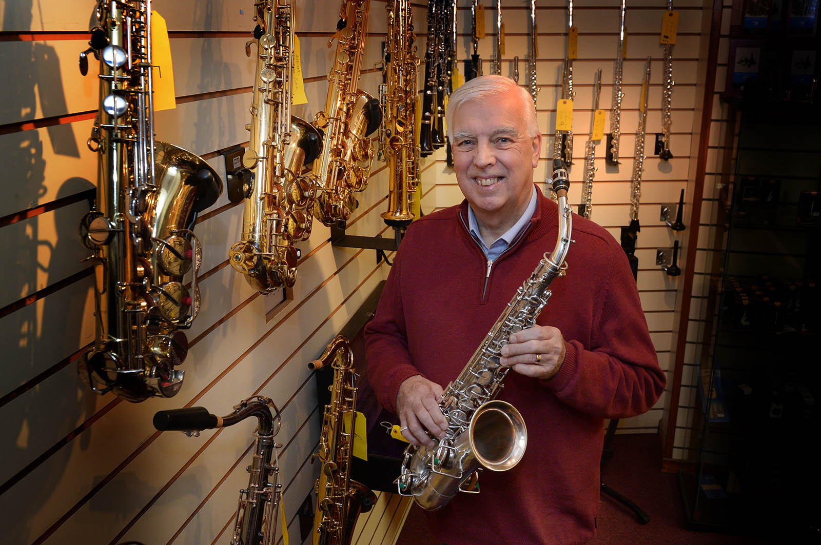 On the stage with… Mike Reynolds