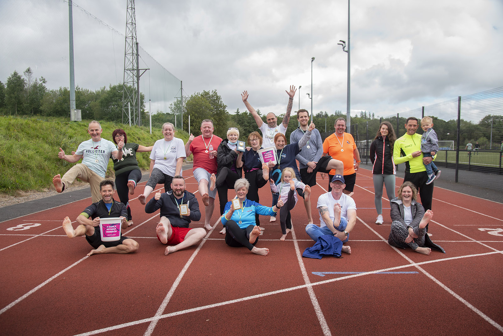 Magical barefoot fundraiser for Alzheimer’s Society