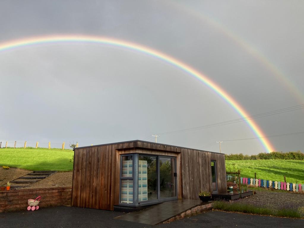 There is a rainbow of hope at the end of every storm