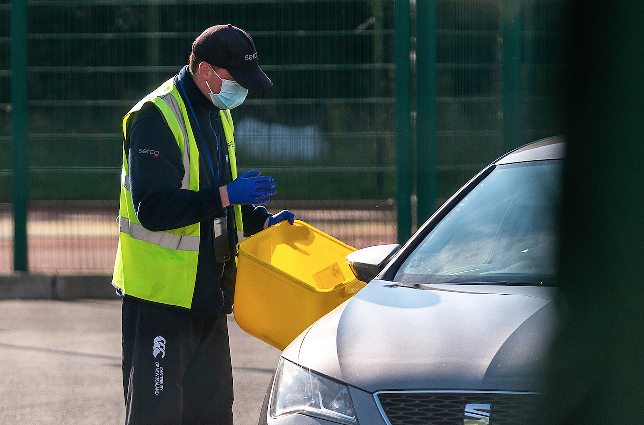 Testing unit arrives in Strabane as Covid cases rise