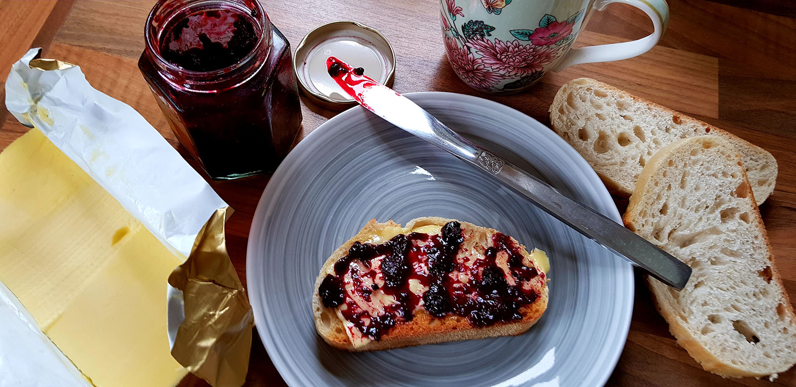 Pump up the (blackberry) jam