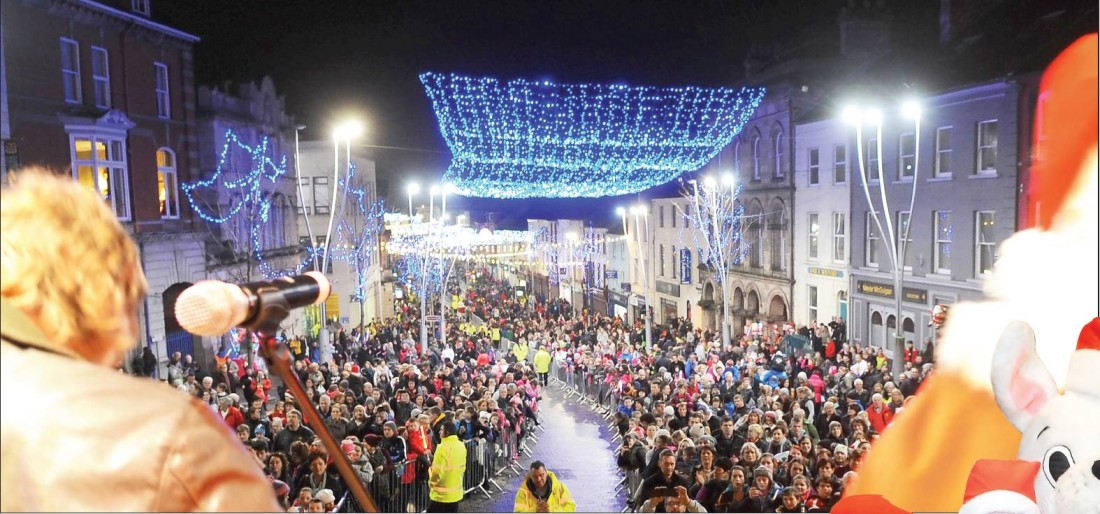 Christmas cheer in Omagh despite Covid