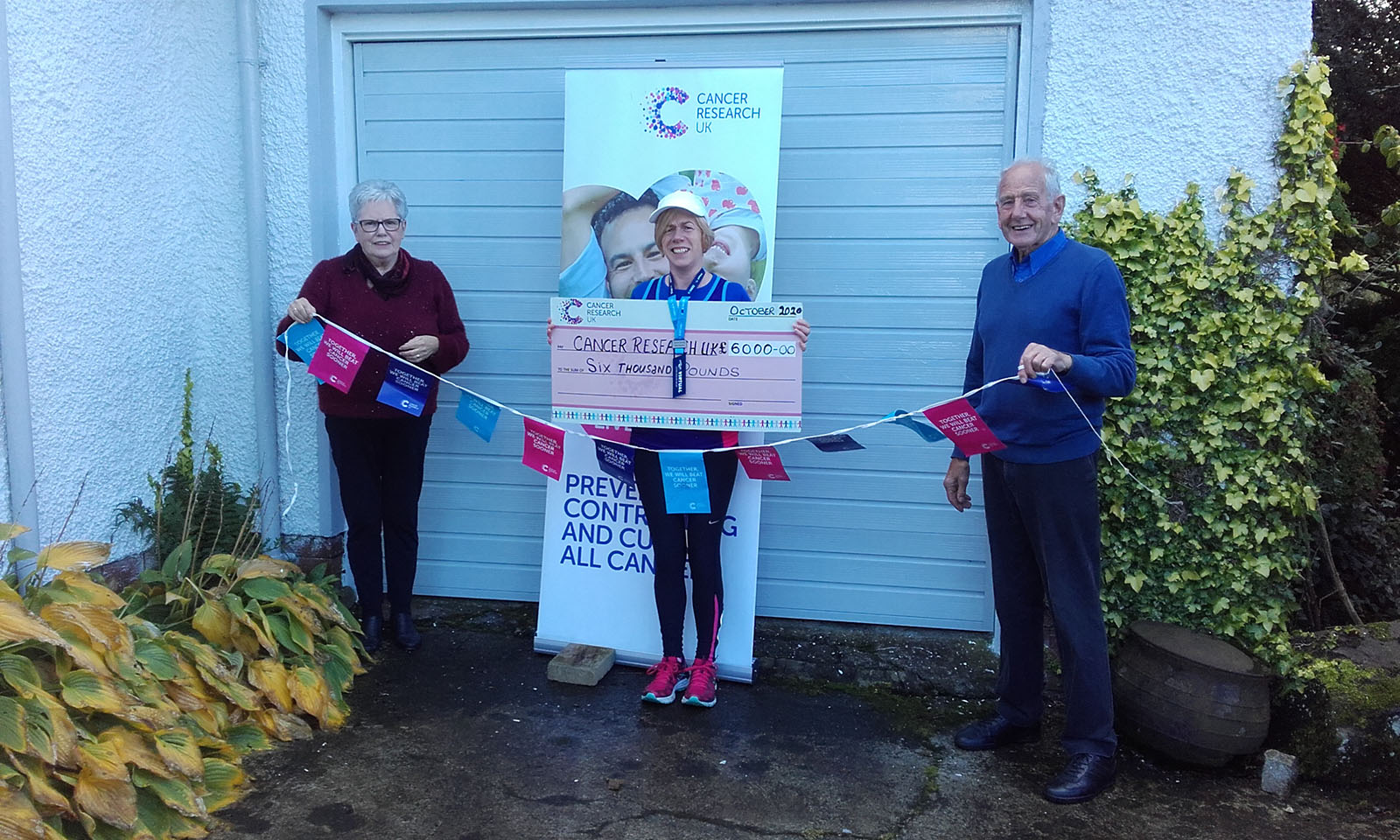 Susan ‘delighted’ with support for charity virtual run