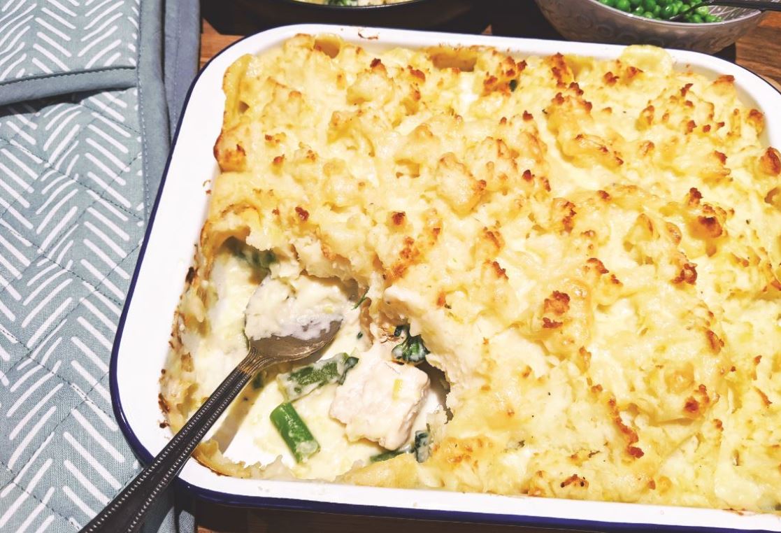 Like Captain Birdseye, just