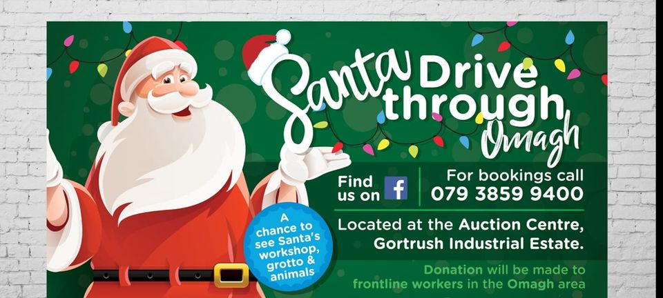 Magical Santa Claus drive-through comes to town