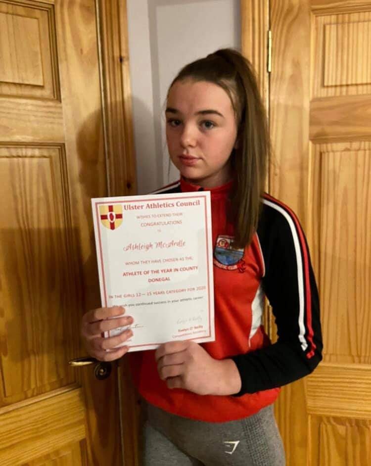 Talented Ashleigh scoops top award