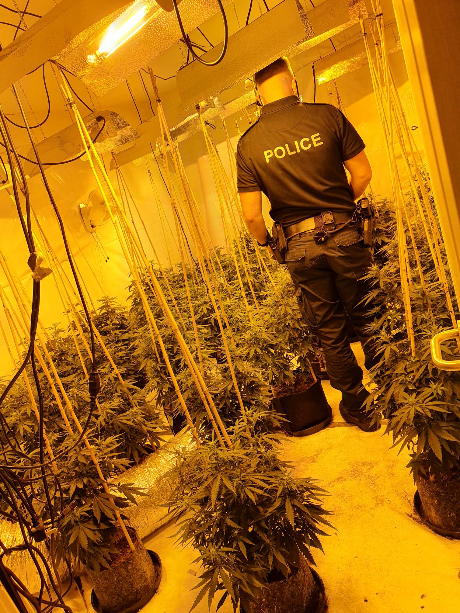 Drugs' factory uncovered in Moy village