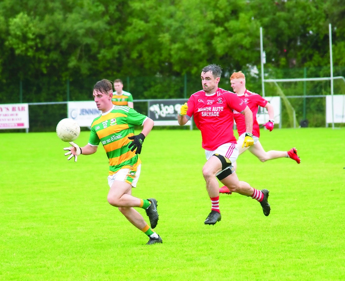 Daniel helping out at both ends of the pitch