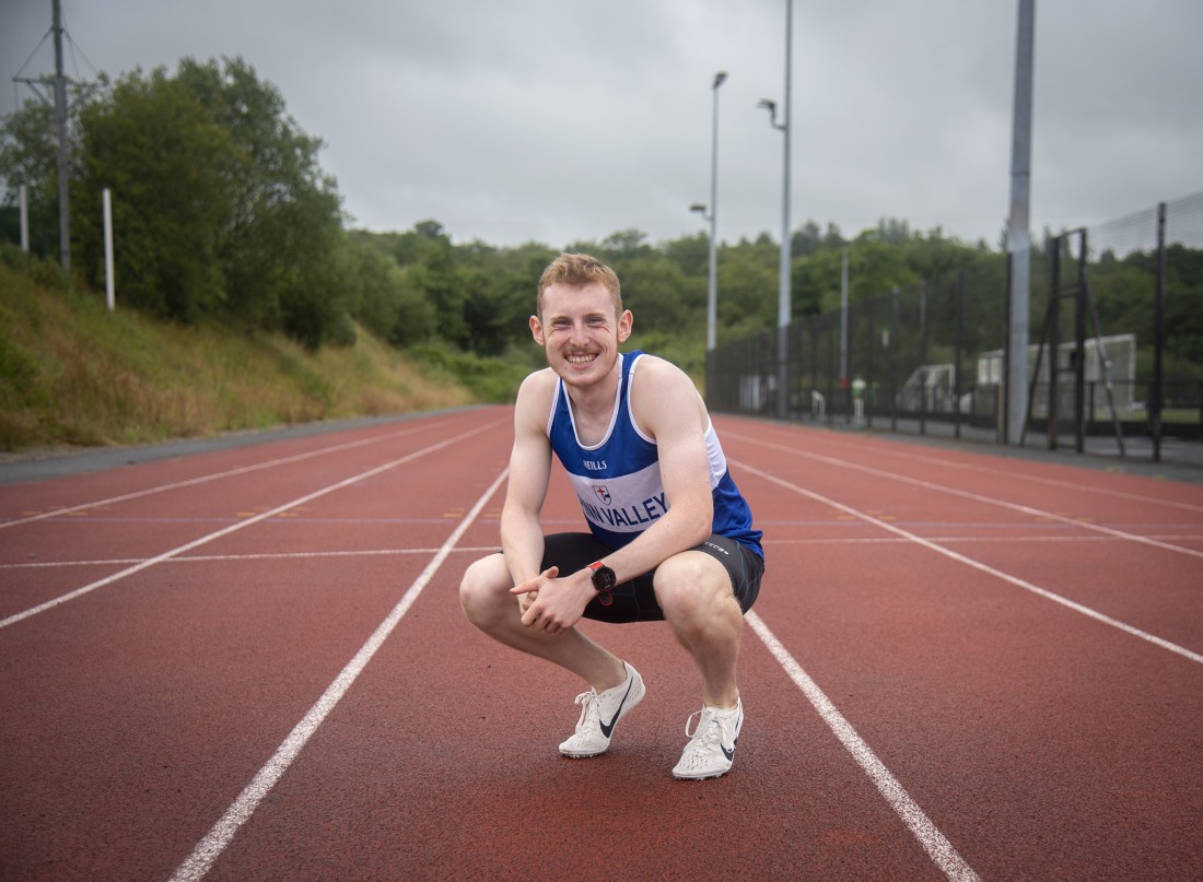 Killyclogher man begins athletics scholarship in US