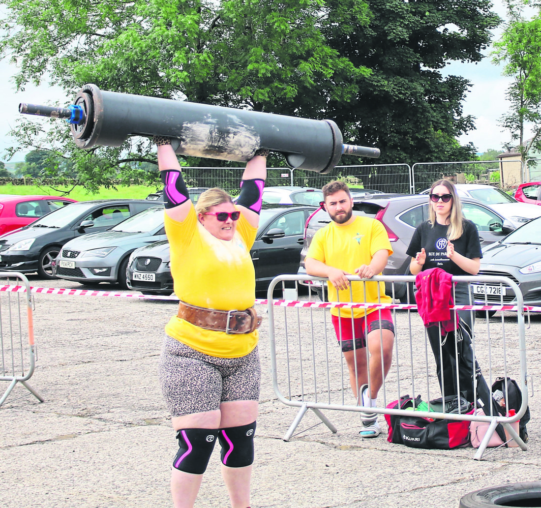 Strabane strongwoman powers to novice victory