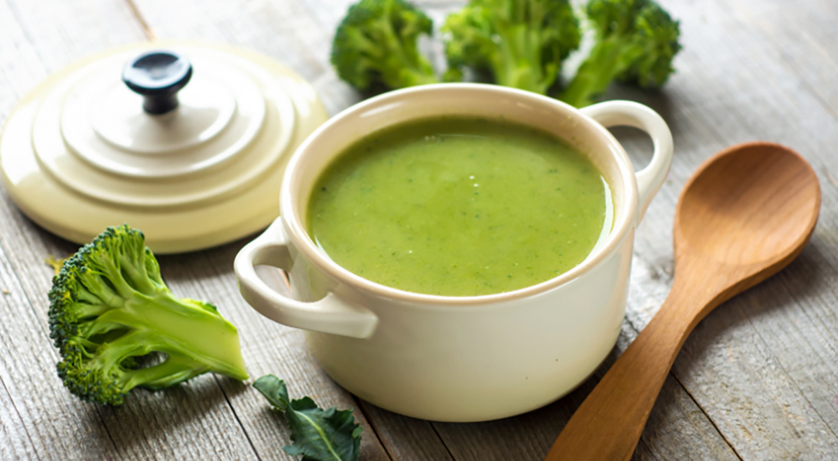 Broccoli & Blue Cheese Soup