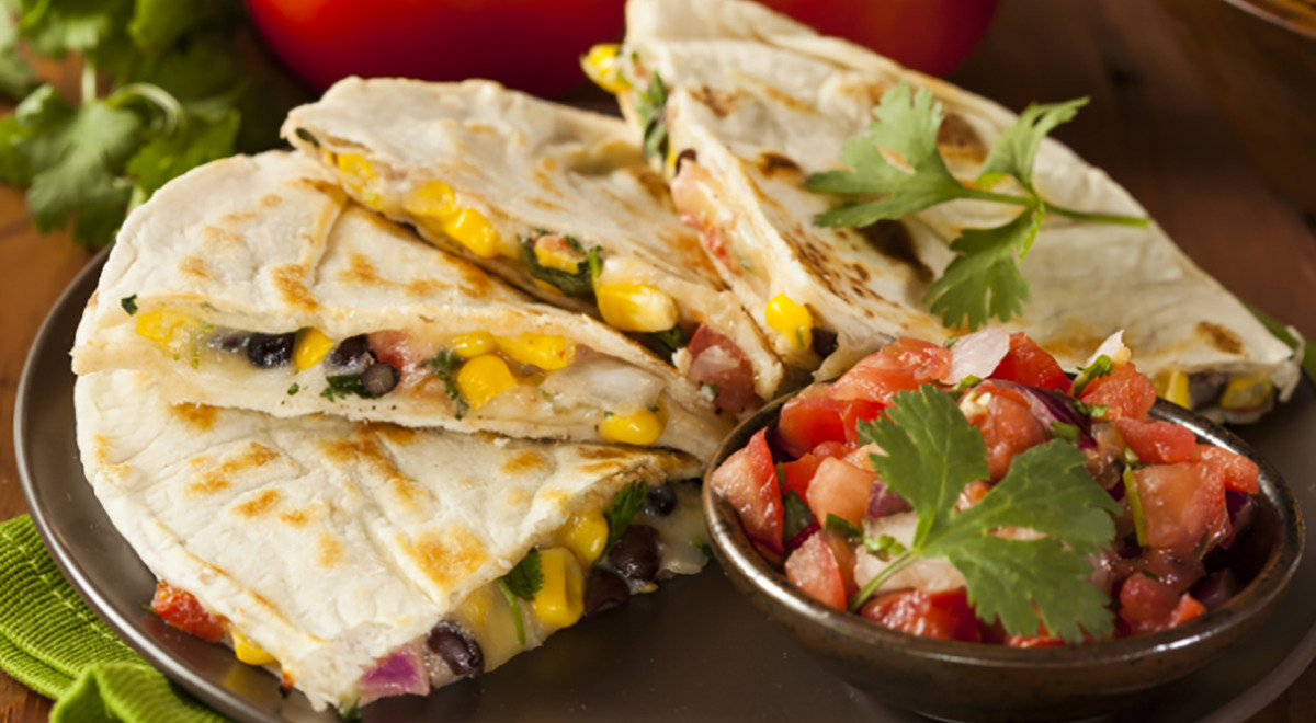 Chicken & Pesto Quesadilla