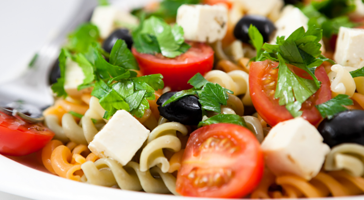 Greek Salad Pasta