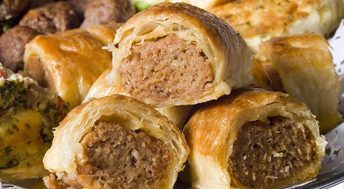 Festive Bites: Sausage Cinnamon Rolls