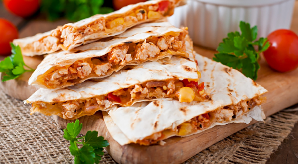 Spicy Chicken Quesadillas