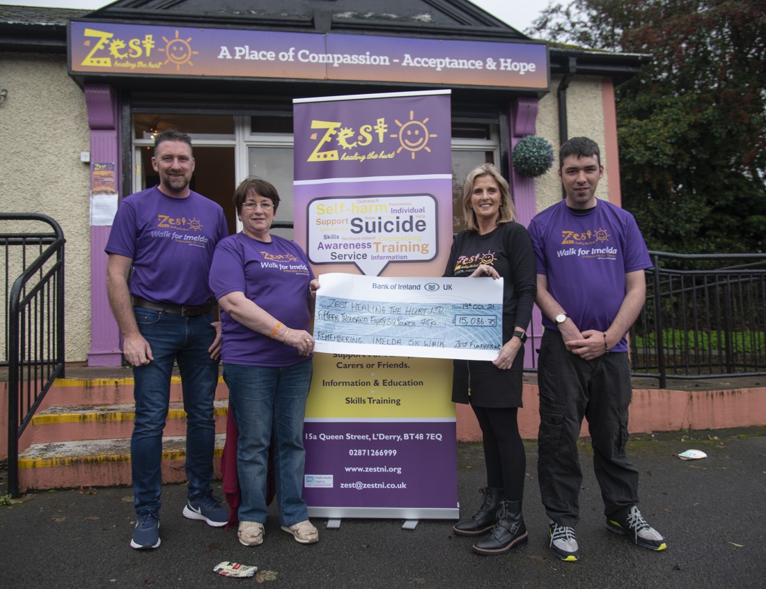 Poignant walk to remember Imelda raises £15,000