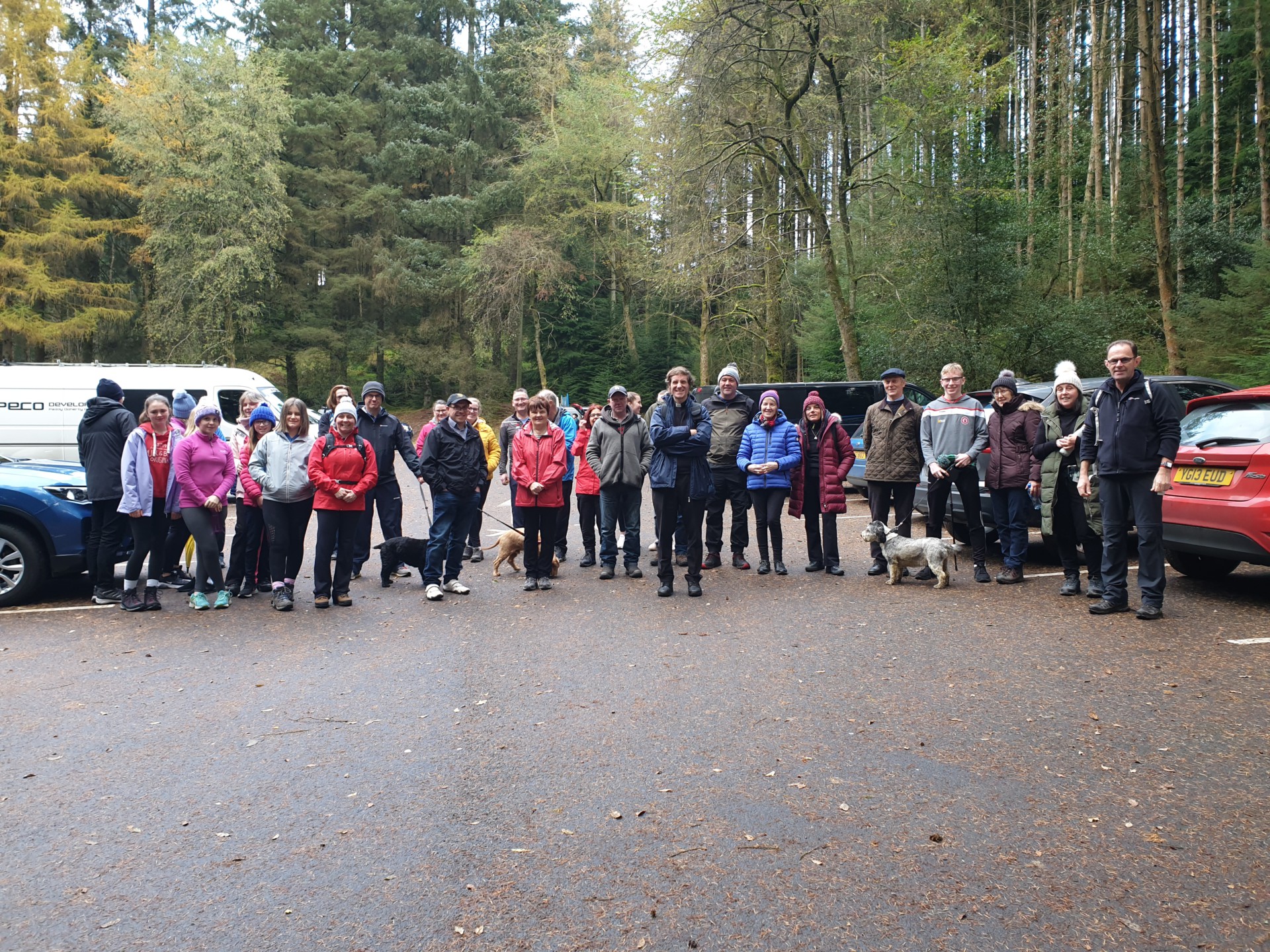 Pilgrims climb peak to raise church funds