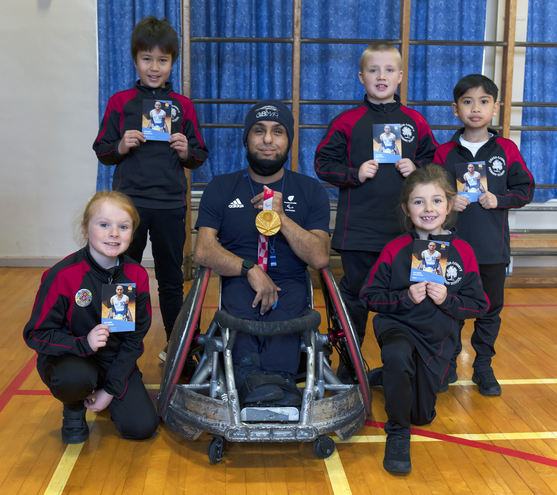 Paralympic champion inspires next generation