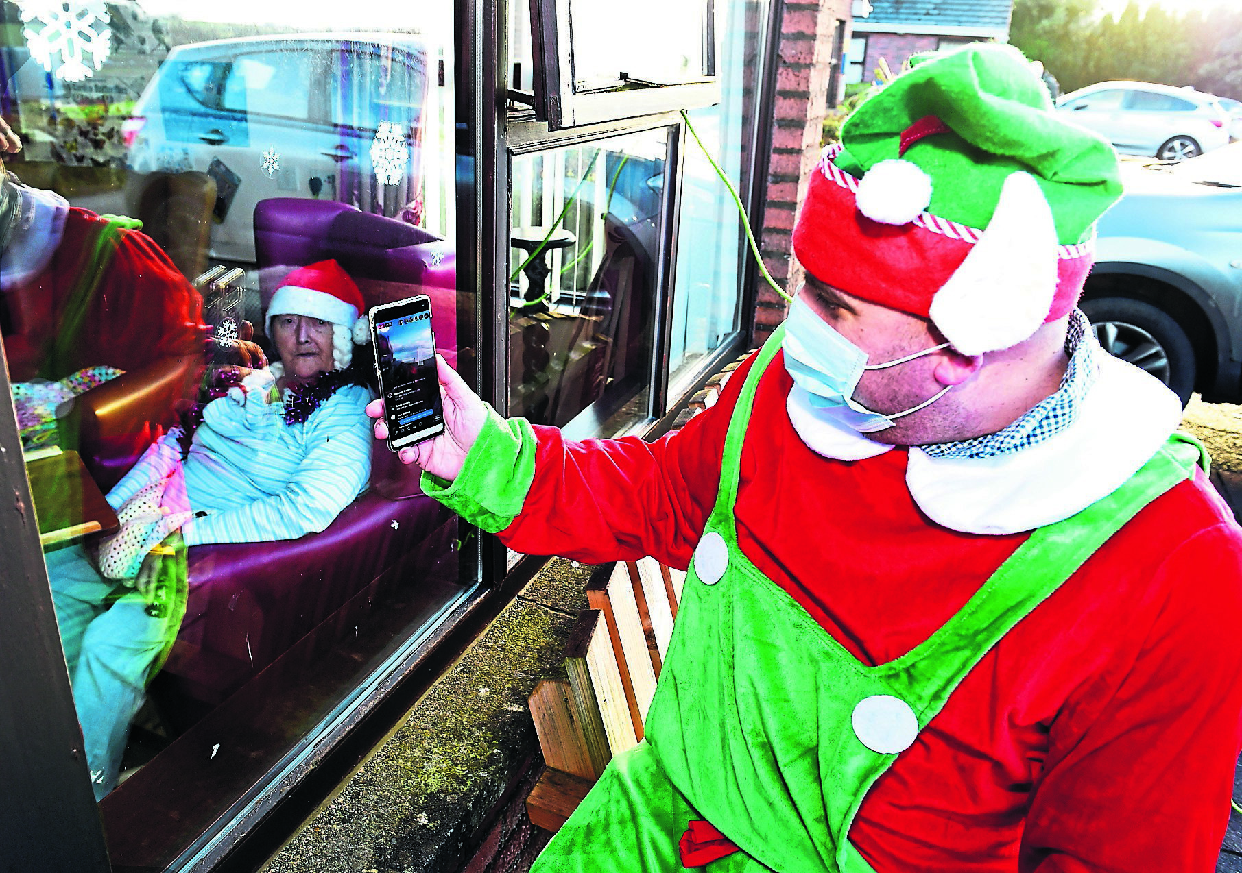 DJ Chris-tmas returns with care home roadshow