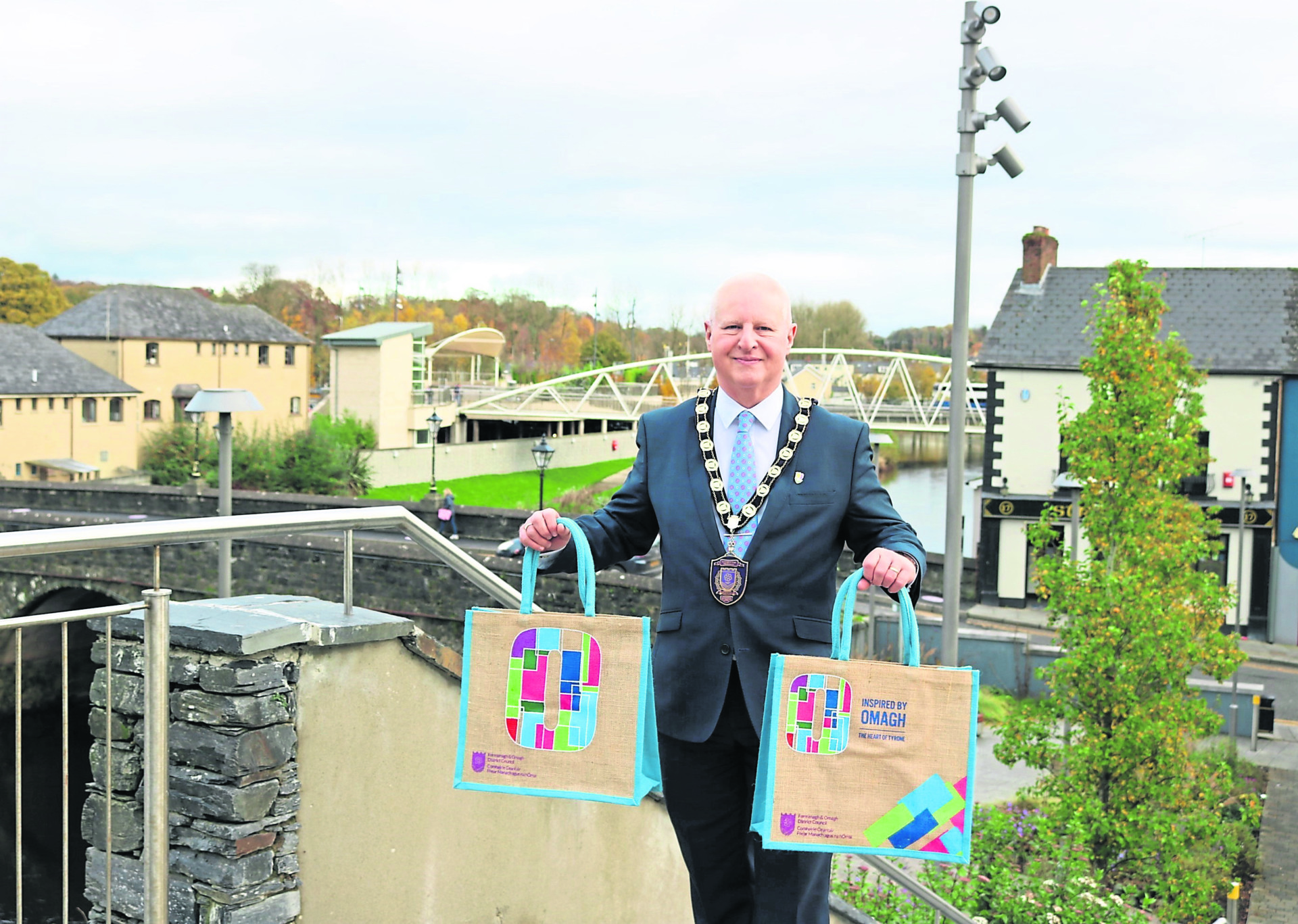 New Place Branded Jute Bags for Omagh