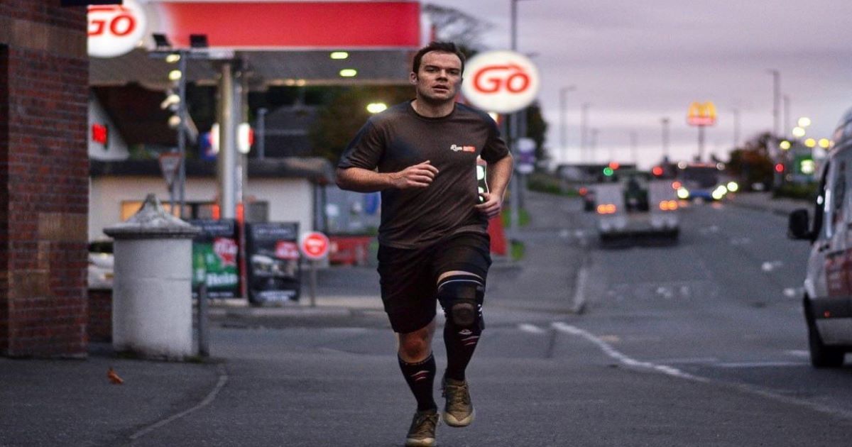 Omagh man’s charity challenge in memory of brother raises £1,100