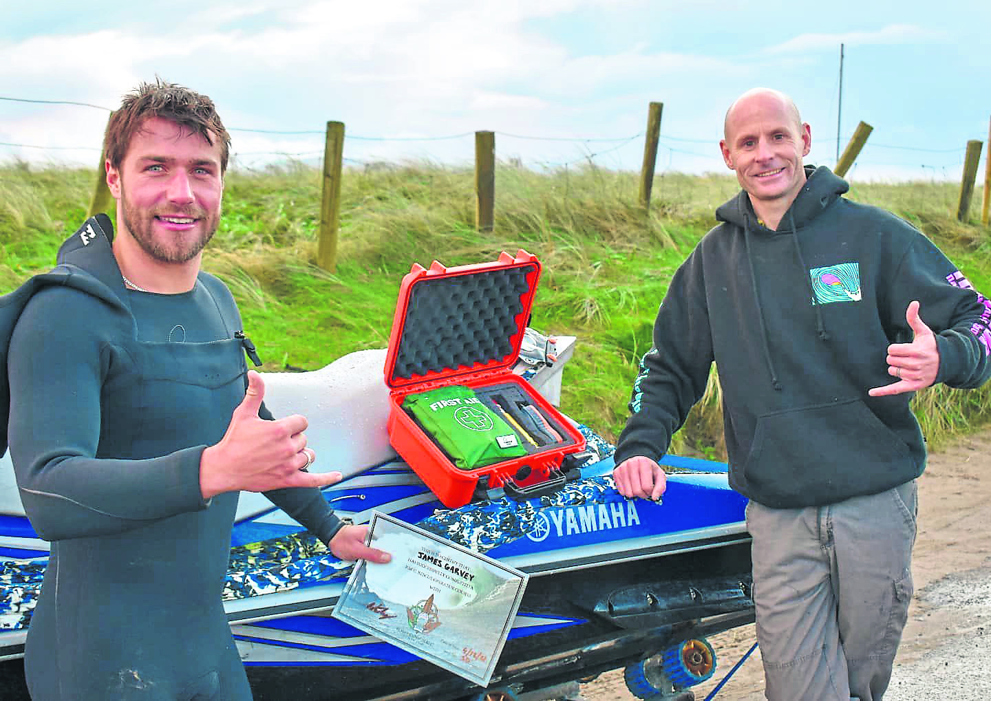 Fearless Derg surfer conquers big wave that almost killed him