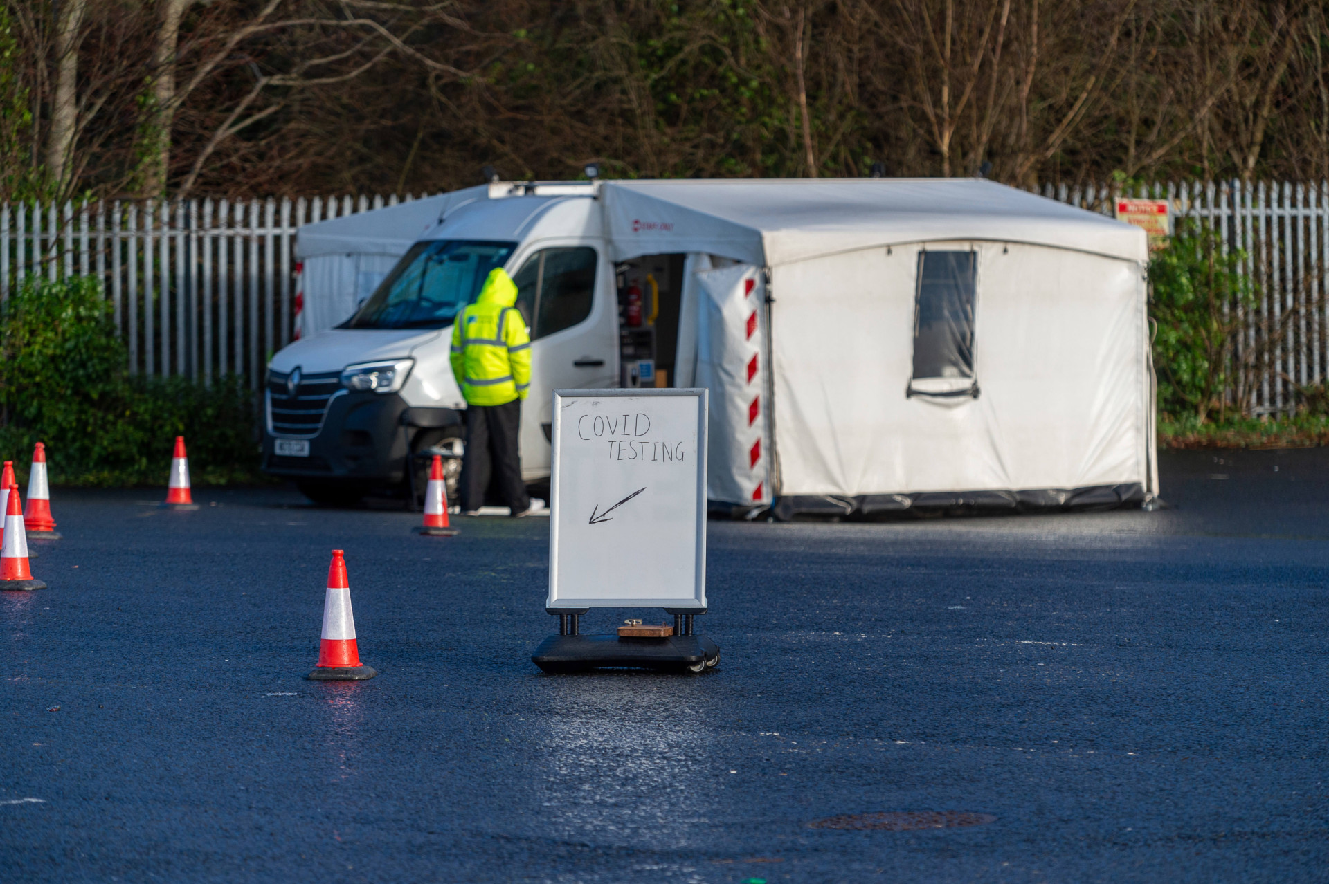 Covid-19 testing unit returns to Strabane